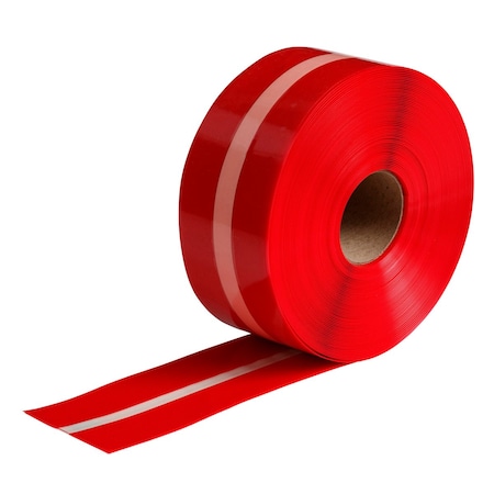 Brady Floor Marking Tape, Vinyl, 4 in W., 100 ft L., 0.050 in Thickness 152112